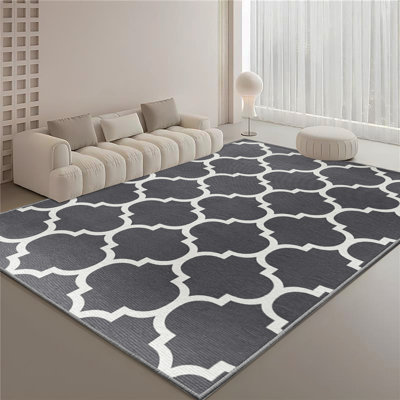 Modern Printed Area Rug ( Low-Pile) 