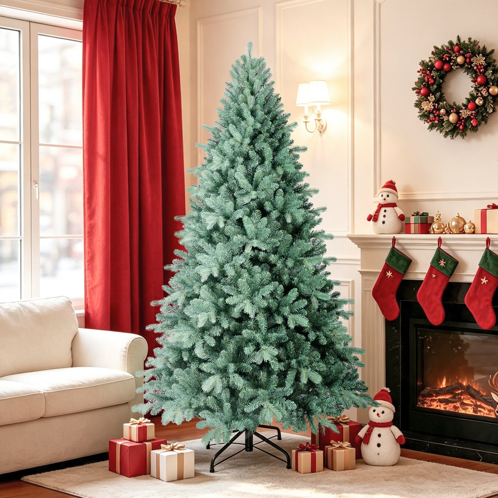 Blue Spruce Christmas Tree, 5 ft
