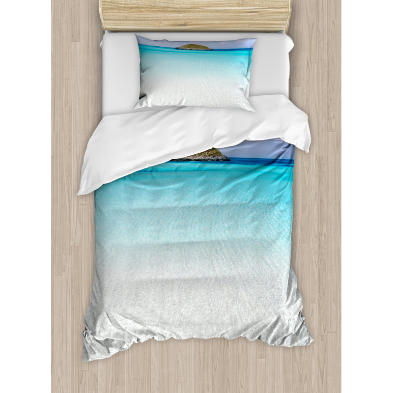 Coastal Polyester Duvet Cover