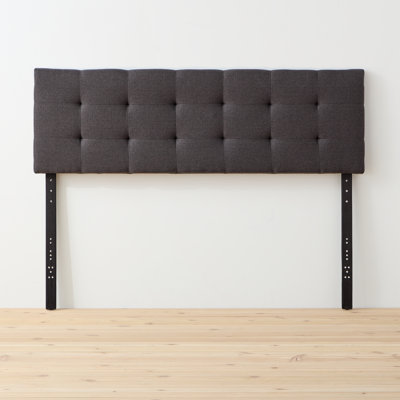 Aijha Square Tufted Upholstered Headboard