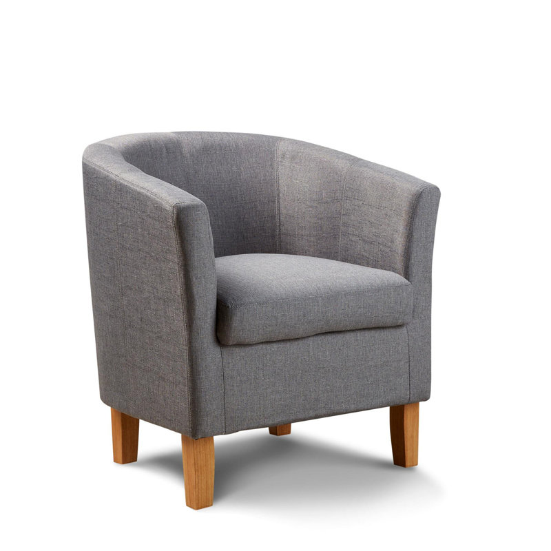Fullmer 67Cm Tub chair, Light Grey