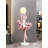 Italian-Style Resin and Wood Floor Lamp-117968946-117968948