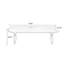 Bureau rectangulaire en bois massif brun noisette-1468772856