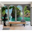 Murale paysage pelez et collez - sur la terrasse-1832176388