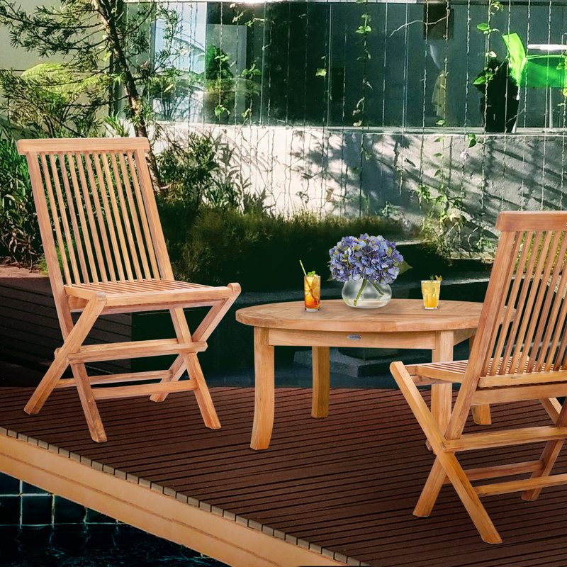 Outdoor Teak Dining Side Chair