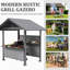 Pavillon de jardin 9,4 pi x 6,2 pi avec toit à pignon-125495720