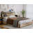 Antonietti Lift Up Storage Bed, with 2-Tier Storage Shelf Headboard & Charging Station-212235051-212235054
