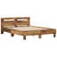 Vidaxl Wood Bed Frame with LED Durable-113970981-113970984