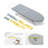 Small Ironing Board Tabletop With Iron Rest, Foldable Mini Iron Board With Cotton Cover,Folding Portable Travel Ironing Table For Spacing Saving 32"X12"