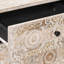 50cm W Solid Wood Bedside Table