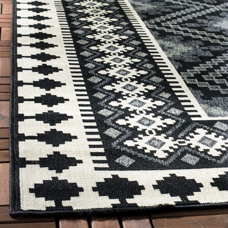 Tillis Southwestern Indoor/Outdoor Area Rug, Rectangle 2'7" x 5'