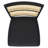 19'' H Leather Upholstered Armchair-370296029
