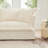 Ottoman, Modern Corduroy Cream for Living Room Family | Wood | Black-1836361561