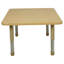 Table rectangulaire d'activités en T avec moulures totales réglables-109512141-109512146-109512140