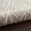 Donell Floral Area Rug in Taupe/White-1852381600