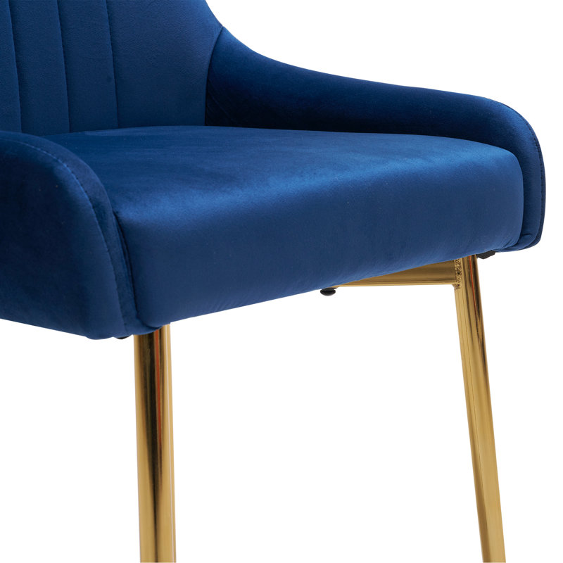 Chaise de salle à manger Maulsby, Marine, 2