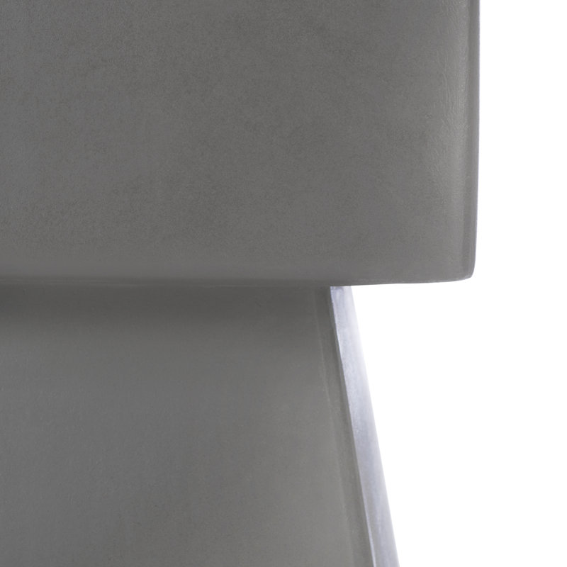 Kazir End Table, Dark Gray