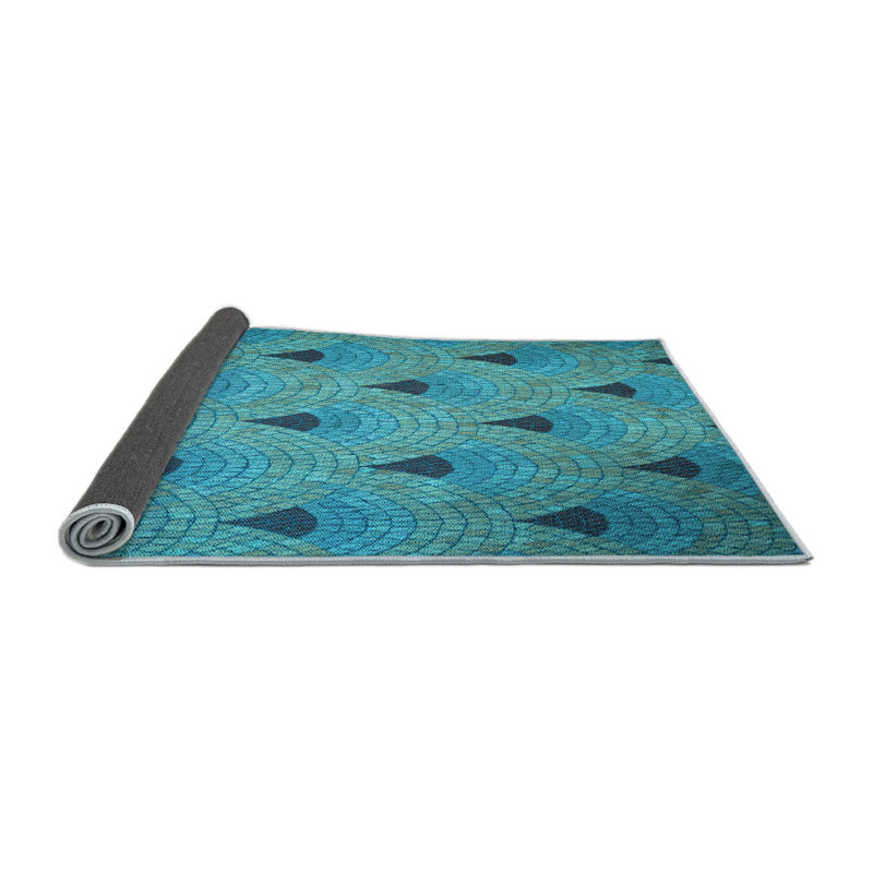 Temperance Geometric Indoor Rug, Round 5'