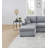 Contemporary Left and Right Armless Chaise Loveseat,Elegant and Versatile Seating Solution