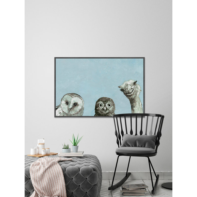 «Big Eyes In Blue», reproduction sur toile encadrée, H 20 po x l 30 po x P 1,5 po