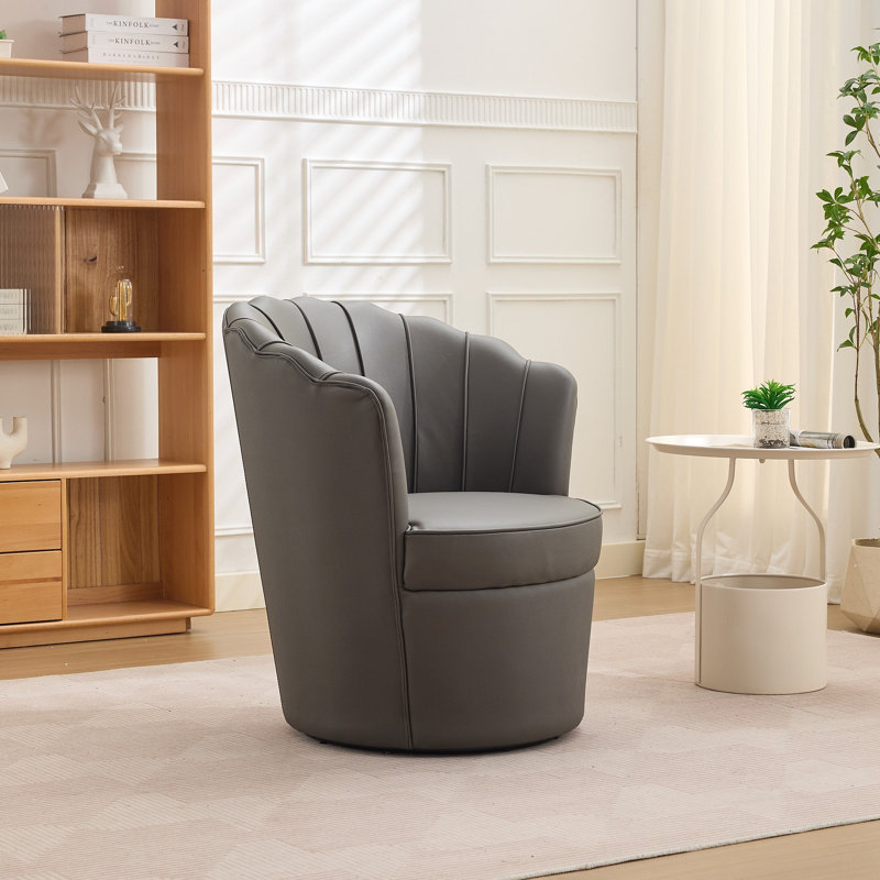 Chaise de bureau Petal, Gris