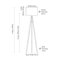 158cm Tripod Floor Lamp-103439871