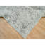Tapis oriental en laine et soie gris noué à la main 9 pi x 12 pi 1 po 639534C572614D43B9B364E418099A0C