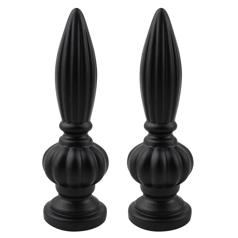 Faîteau de lampe Virgie, Noir mat