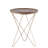 Amija Black With Natural Wood Side Table