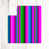 Bleu / Rose / Vert