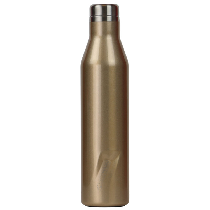 EcoVessel Stainless Steel Travel Mug, 750ml, White