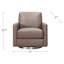 Fauteuil pivotant en cuir Tal-104707272