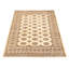 Tapis unique en laine noué à la main Bokhara 4 pi 8 po x 6 pi 8 po Peshawar