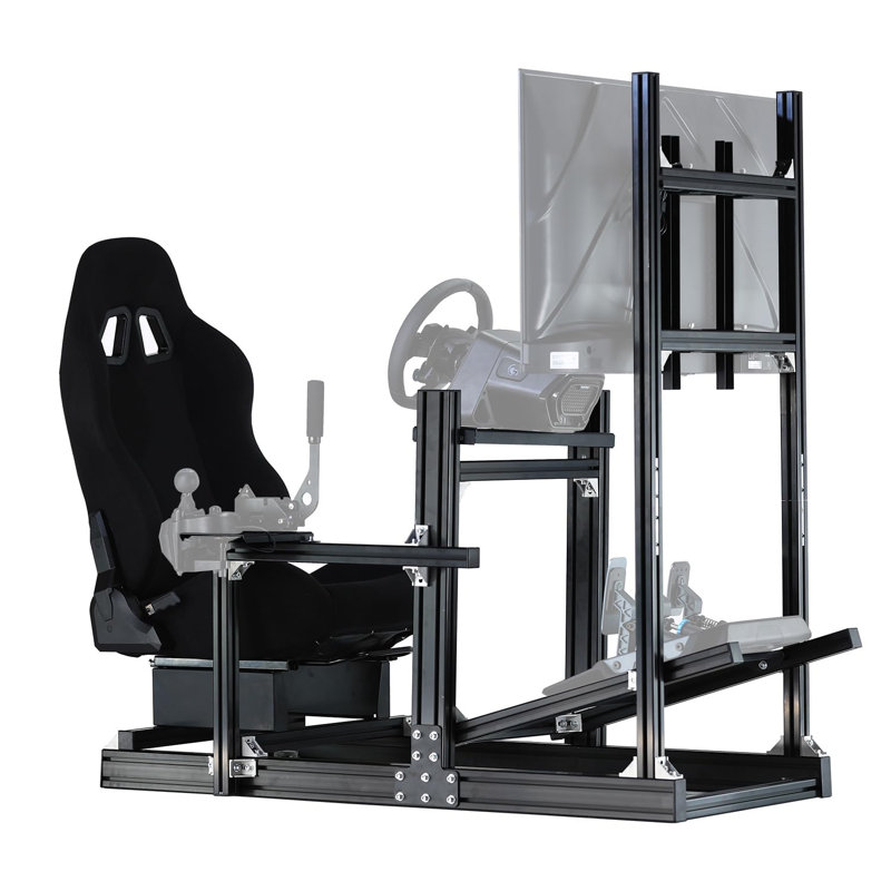 Simulateur de poste de conduite et de jeu ergonomique Anman