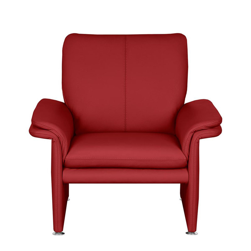 Edelwald Upholstered Armchair, Red