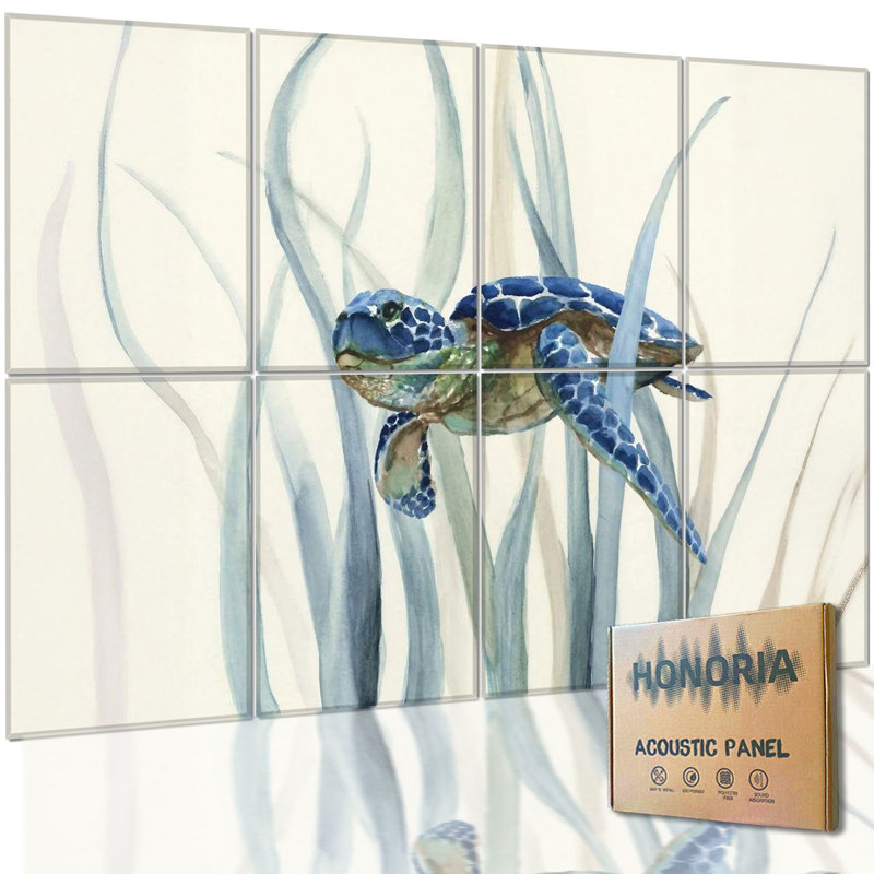 48" x 32" Peel & Stick Art Acoustic Panels, Decorative Soundproof Wall Panels for Home Office&Recording Studio (Set of 8)