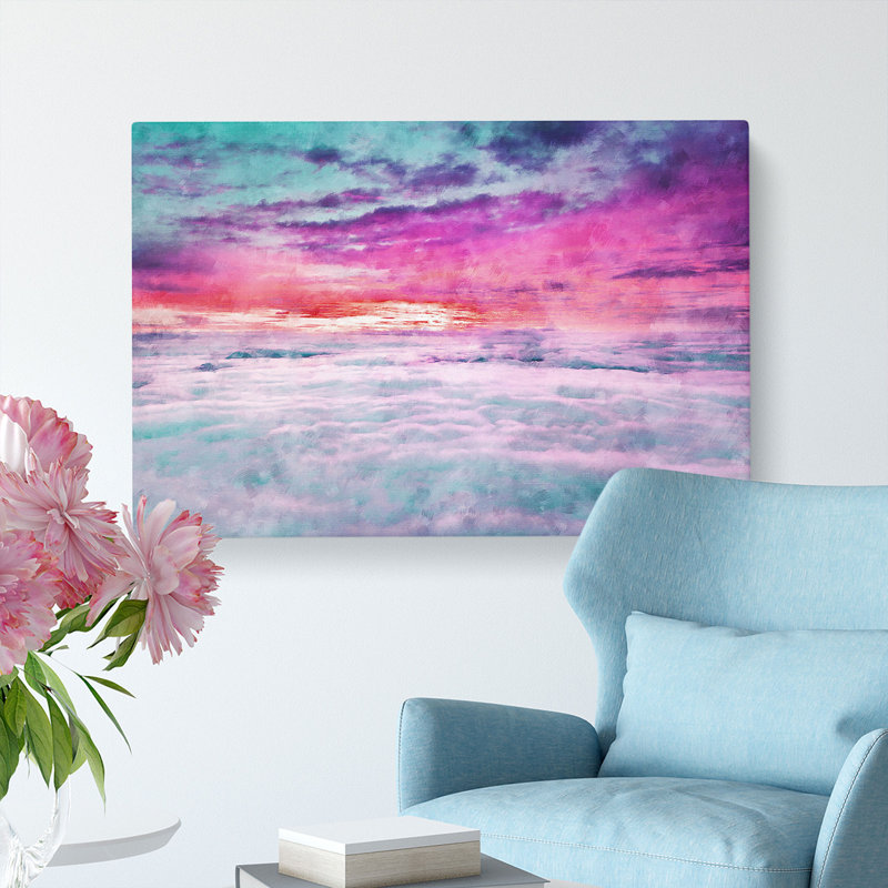 Ocean Of Clouds - Wrapped Canvas, 35cm H x 50cm W x 3cm D