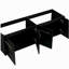 Table de salle de bain suspendue 60 po (armoire seulement, sans comptoir)