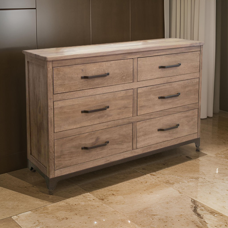 Commode à six tiroirs