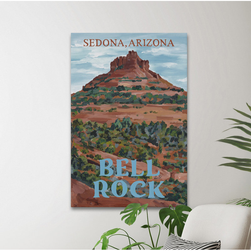 Bell Rock - reproduction de publicité sur toile tendue, H 45 po x l 30 po x P 1,5 po