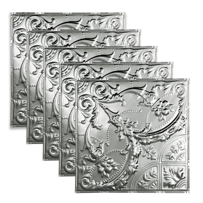 Carreau de plafond clouté Great Lakes Tin Saginaw (paquet de 5)