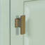 Meuble-lavabo autoportant de 30 po avec lavabo, tiroir rabattable, tablette réglable, structure en bois d'hévéa massif et poignées en métal-1695439580