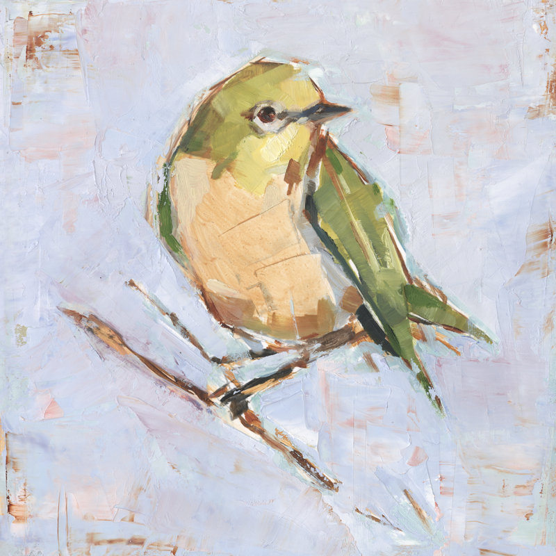 Bird Variety II by Ethan Harper - Wrapped Canvas Painting, 91cm H x 91cm W x 3.8cm D