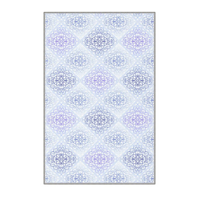 Premium Hall Carpet – 3.3 x 9.8 ft, 100% Polyester, 0.3 in Pile Height | Antibacterial, Non-Slip Underside, Machine Washable | 3D Digital Print Design, Durable & Easy to Clean, Ideal for Home Decor