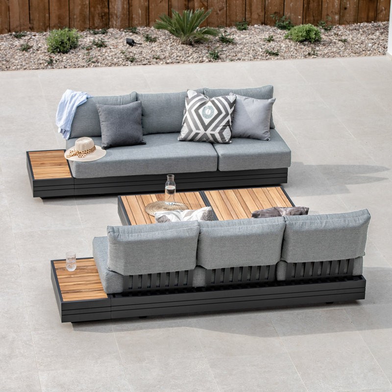 Parker 3 seat sofa with Sunlounger Feature