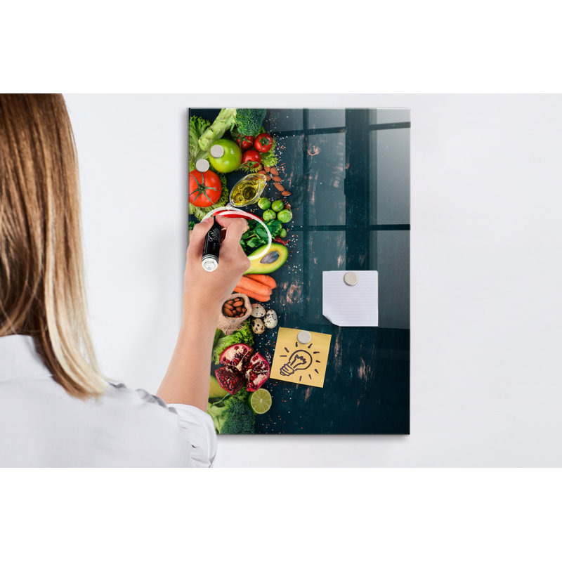 Magnetic Glass Dry Erase Board