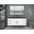 60" Wall-Mounted Left Single Sink Bathroom Vanity Set-803085863-803085856
