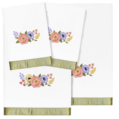 4 Piece 100% Turkish Cotton Towel Set