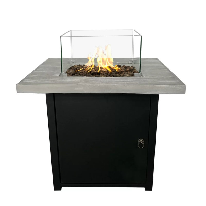 Fibre Reinforced Concrete Propane Fire Pit Table