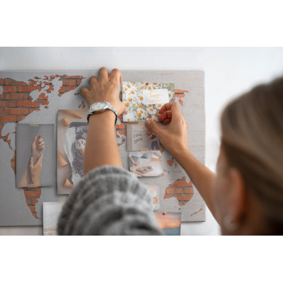 Antheia Cork Corkboard / Bulletin Board